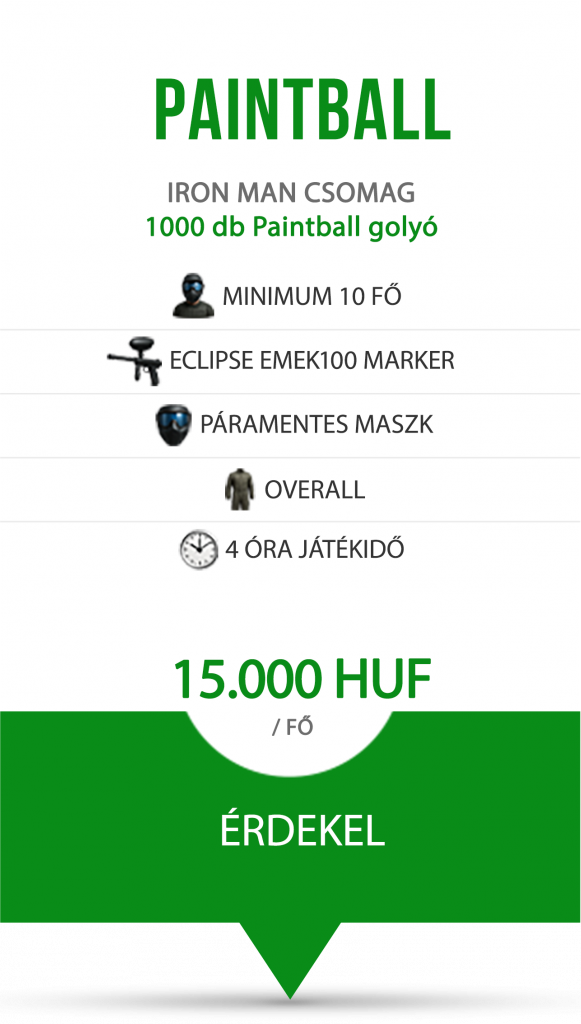 Paintball árak 1